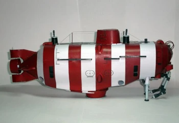 1: 50 Российский проект 1855, Набор бумажных моделей подводных лодок Priz-класса, Игрушки ручной работы, Пазлы ручной работы