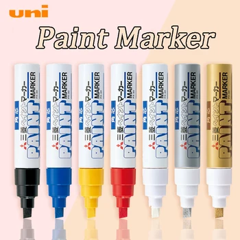 1pcs Japan UNI PX-30 Paint Marker ,7Colores White/Black Waterproof rotulador permanente маркер для шин  POP Poster/graffiti ручк