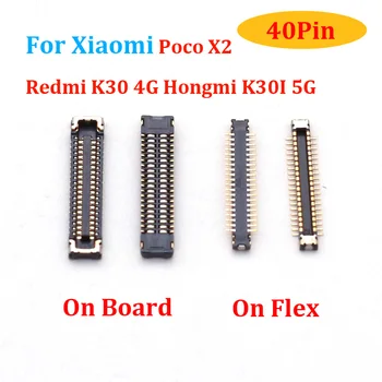 2-10 шт. Usb Зарядное Устройство Для Зарядки ЖК-дисплея, Гибкий Разъем FPC Для Xiaomi Poco X2 Redmi K30 4G Hongmi K30I 5G 40 Pin