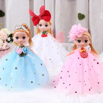 2019 Хит продаж, Новый Стиль, 18 см, Запутанная Кукла, Свадебная Кукла Принцессы, Брелок для ключей, Детский Игровой Дом, Игрушки для девочки, Подарок