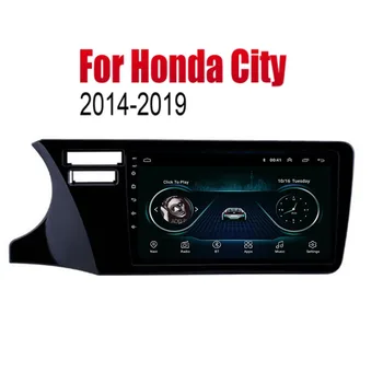 5G Android 12 Carplay Автомагнитола для Honda City 2014 + Мультимедийный плеер GPS Навигация Авторадио стерео 2din Без DVD