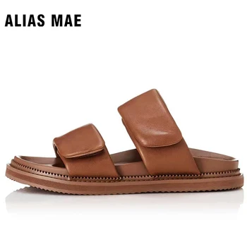 ALIAS MAE PARLO/ Летние высококачественные удобные классические пляжные повседневные женские нескользящие кожаные тапочки