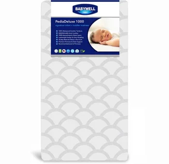 Babywell PediaDeluxe 1000, кроватка и матрас для малышей, водонепроницаемый сверхпрочный матрас для малышей, детские матрасы