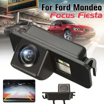 CCD HD Камера Заднего Вида Автомобиля С Обратной Парковкой Ночного Видения Водонепроницаемая для Ford Mondeo BA7 Focus C307 S-Max Fiesta Kuga