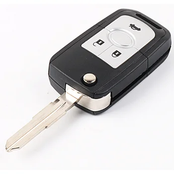 DAKATU 3шт 4 Кнопки Модифицированного Автомобильного Пульта Дистанционного Управления Складной Флип-Брелок Чехол Для Buick Excelle Car Key Blank Shell Uncut DWO4R Blade