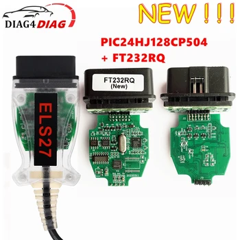 ELS27 FORScan V2.3.8 Печатная плата PIC24HJ128CP504 + Чип FT232RQ для Диагностического кабеля FORD/Lincoln/Mercury/Mazd OBD2