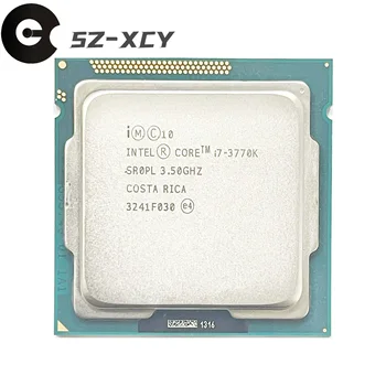 Intel Core i7-3770K Четырехъядерный процессор i7 3770K с частотой 3,5 ГГц, 8M 77W LGA 1155