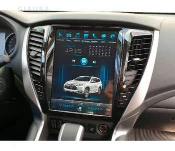 PX6 Android 12,0 12,1 ”Автомобильный Радиоплеер Tesla Для Mitsubishi Triton L200 2015-2018 С 4G + 32G Мультимедийным Видео GPS Navi Стерео