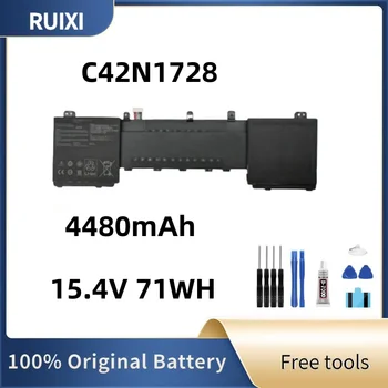 RUIXI Оригинальный Аккумулятор для ноутбука C42N1728 71WH Zenbook Pro 15 UX550GE UX550GEX UX550GD UX550GDX UX580G UX580GD UX580GDX UX580GE