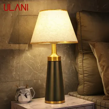 ULANI Современная настольная лампа с сенсорным затемнением, креативная скандинавская мода, простой настольный светильник для дома, гостиной, спальни, кабинета
