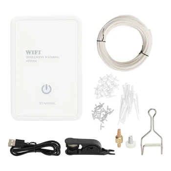 Wi-Fi Автоматическая система полива 5V 1A 2,4 ГГц Wi-Fi Внутренняя система полива цветов и тепличных растений