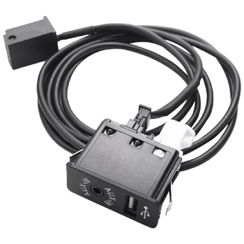 Автомобильный Aux Usb Порт 12-Контактный Переключатель Интерфейса Bluetooth Панель Музыкальный Адаптер для для Mini E39 E53 X5 Z4 E85 E86 X3 E83