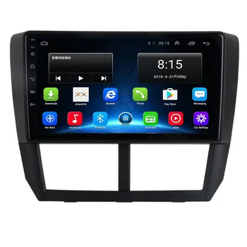 Автомобильный стерео-радиоприемник 2 Din Android 12, DVD GPS, мультимедийный видеоплеер, 5G WiFi, камера DSP, Carplay для Forester 2008-2012 гг.