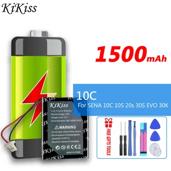 Батарея KiKiss Для Sena 10C 10S 20s 30S EVO 30K SLR2 SP51 SHOEI GT-Air II 2019 Гарнитура SHOEI Neotec II Digital Batteria