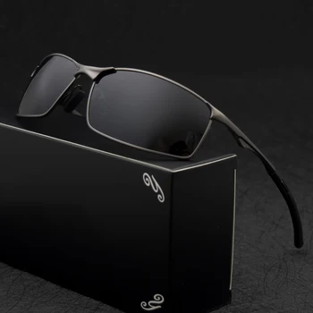 Бренд 2023 Поляризованные солнцезащитные очки Для мужчин Новая мода Защита глаз Солнцезащитные очки с аксессуарами Мужские Очки для вождения Oculos De Sol