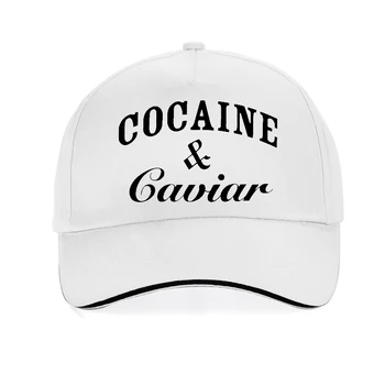 Бренд Cocaines & Caviar Хип-хоп Шляпа Мужские и женские бейсболки Унисекс Snapback шляпы Однотонные Хлопчатобумажные Bone gorras