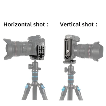 Быстроразъемная пластина для камеры L130-50C, зажим для крепления объектива, быстроразъемная пластина, зажим для крепления на точное основание, держатель стабилизатора