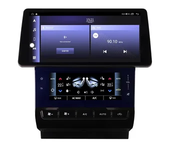 Для Maserati Quattroporte 2013-2018 Вверх и вниз универсальный Carplay Android Автомобильный стерео Радио Мультимедиа GPS Навигация Автозвук