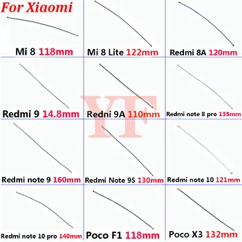Для Xiaomi Mi 8 Lite Redmi 8A 9 9A Note 8 Pro 9 9s 10 10 Pro Poco X3 F1 Антенна Сигнал Wifi Коаксиальный Разъем Антенна Гибкий Кабель