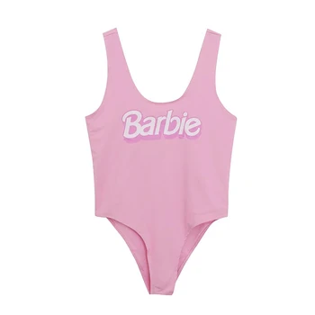 Женский сладкий розовый универсальный жилет без рукавов, комбинезон, облегающий эластичный купальник, Кавайная женская одежда для девочек, подарки