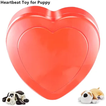 Игрушка для щенка с реалистичным сердцебиением, успокаивающая вашего питомца, снимающая беспокойство, мягкая игрушка, удобная игрушка для обучения поведению.