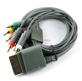Компонентный композитный аудио-видео AV-кабель OCGAME HDTV высокой четкости для игровой консоли Xbox 360 Геймпад Контроллер