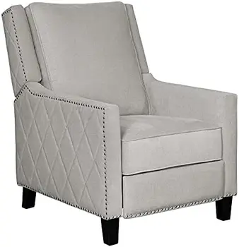 Кресло с откидной спинкой, темно-серый