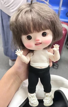 Кукла BJD серии 1/6-diandi с большой головой, кукла из смолы, модель куклы для макияжа своими руками, игрушка