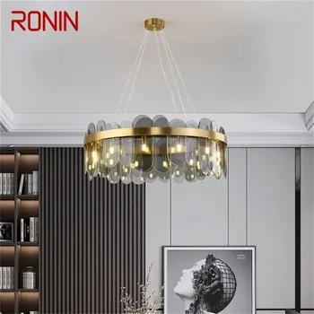Люстра RONIN, Постмодернистский подвесной светильник, простой светодиодный светильник для дома, гостиной, столовой