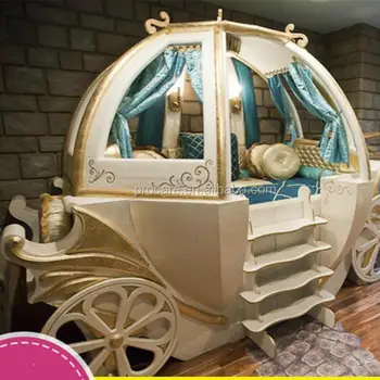 Мебель из массива дерева Принцесса детская Коляска-Кровать