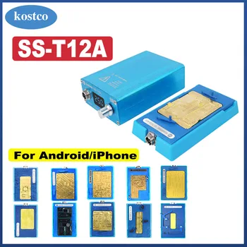 Многослойный нагревательный стол материнской платы SUNSHINE SS-T12A для IP X11/12/13/14 Платформа для разборки основной платы телефона Android/процессора