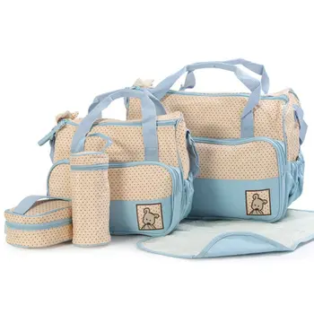 Многофункциональный набор из 5 предметов, сумка для пеленания ребенка, сумка для мамы для беременных