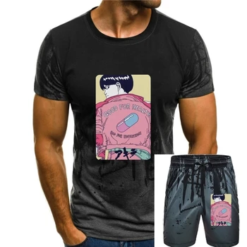 Мужская одежда, Футболка Neo Tokyo Street Race С коротким рукавом, Японское Знаменитое Аниме, Мужская Рубашка Akira, Винтажная Мода в стиле Хип-хоп