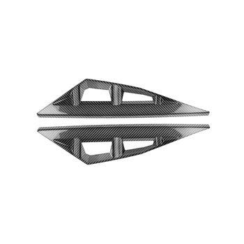 Накладка для бровей передних противотуманных фар в стиле углеродного волокна для противотуманных фар для IONIQ 6 2022 2023 +