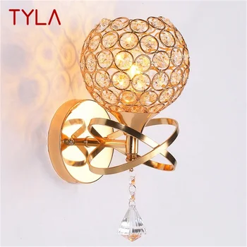 Настенные светильники TYLA, современные светодиодные лампы, креативные роскошные украшения для домашнего прохода