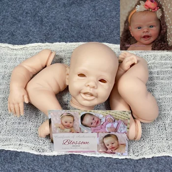 Новый 17-дюймовый комплект куклы-Реборн Blossom Limited COA Набор виниловых кукол для новорожденных, неокрашенные незаконченные части куклы, заготовки для кукол-Реборн своими руками