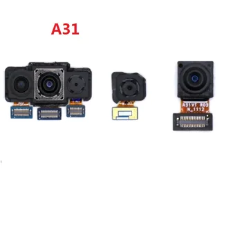 Оригинальная передняя и задняя камера для Samsung Galaxy A31 A315, модуль основной фронтальной камеры, гибкий кабель, запасные части для замены
