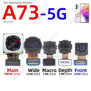 Оригинальный Гибкий Кабель Для Задней Макросъемки Основной Камеры с Широкой Глубиной Для Samsung Galaxy A72 A73 4G 5G A725F A736B