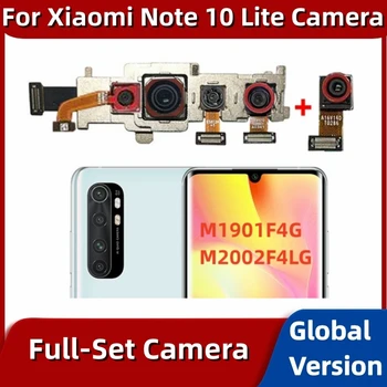 Оригинальный Модуль Камеры Для Xiaomi Mi Note 10 Lite M1901F4G M2002F4LG Замена Передней и Задней Основной Камеры Запасные Части