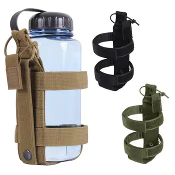 Открытый держатель для бутылки с водой, портативная Регулируемая легкая сумка для стакана воды для кемпинга, пеших прогулок, альпинизма