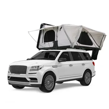 Палатка на крыше автомобиля с твердым покрытием, складная палатка для кемпинга, палатка на крыше грузовика для внедорожника