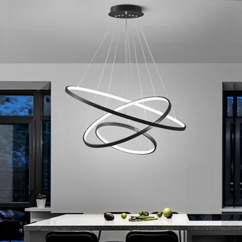 подвесной винтажный черный подвесной светильник стеклянная звездная лампа современные потолочные подвесные светильники кухонный свет роскошный дизайнер