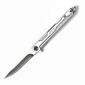 Портативный складной нож с открыванием одной рукой портативный складной нож mini sharp цельнометаллический фруктовый нож daily EDC Bowie knives