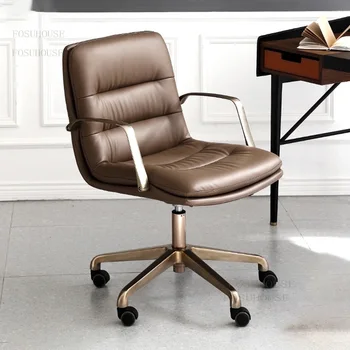 Роскошные офисные стулья Современная офисная мебель Кресло с поворотной спинкой для домашнего кабинета Игровое кресло Компьютерное кресло B