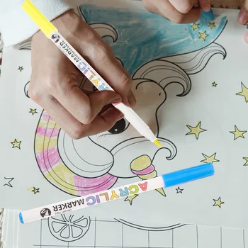 Ручка Детский маркер Водонепроницаемый набор для вырезок Пластиковые маркеры Детский рисунок