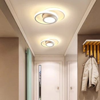 Светодиодное внутреннее освещение, потолочный светильник скрытого монтажа, потолочный светильник с регулируемой яркостью, простая установка, прочный светильник с регулируемой яркостью для спальни, ванной комнаты