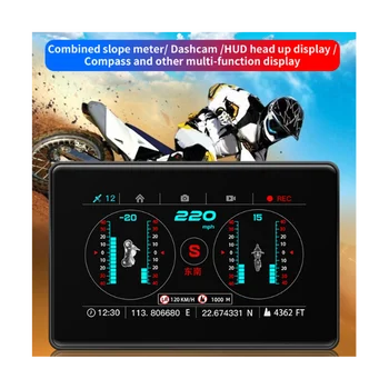 Сенсорный экран C20-M Автомобильный GPS-проектор, компас, уровень скорости, бортовой дисплей, сигнализация 128G