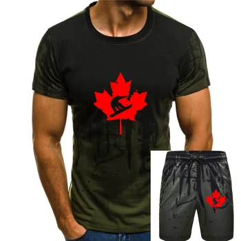 Футболка для канадских сноубордистов, футболка для канадского сноубордиста, мужские футболки высокого качества, модный топ в новом летнем стиле, Модная футболка