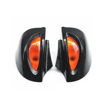 Черные мотоциклетные зеркала заднего вида, поворотники, крышка фонарей, зеркало для мотокросса для -BMW R1100 RT R1100 RTP R1150 RT