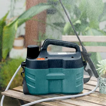 Электрический опрыскиватель 14X29X25,5 см, небольшой герметичный электрический рюкзак высокого давления, опрыскиватель для газона и сада